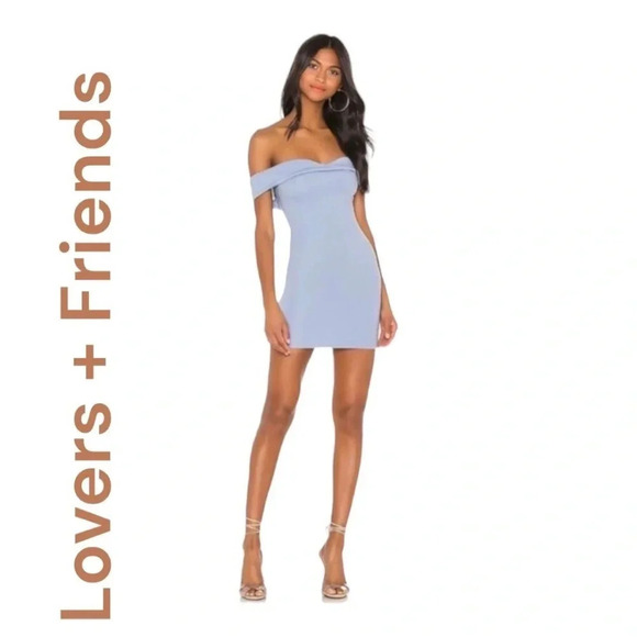 Lovers + Friends Dresses & Skirts - Lovers & Friends Off‎ The Shoulder Dress 👗 NWT